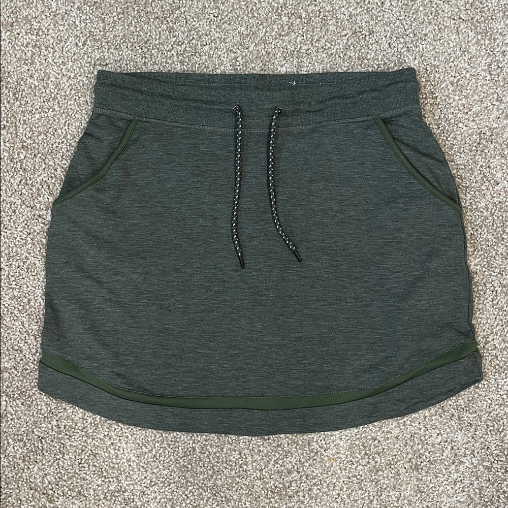 St. John’s Bay Jersey Knit Athleisure Active Mini Skirt w/ Compression Shorts